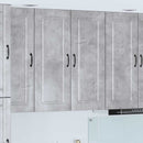 vidaXL Mosogatógép panel Kalmar Beton Szürke 80 x 31 x 100 cm Faanyag