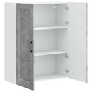 vidaXL Mosogatógép panel Kalmar Beton Szürke 80 x 31 x 100 cm Faanyag