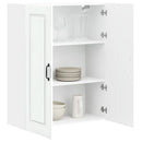 vidaXL Mosogatógép panel Kalmar Magas Fényű Fehér 80 x 31 x 100 cm