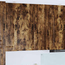 vidaXL Fali konyhaszekrény Füstölt tölgy 80 x 31 x 100 cm Faanyag