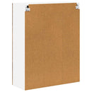 vidaXL Mosogatógép panel Kalmar Füstölt tölgy 80 x 31 x 100 cm Faanyag