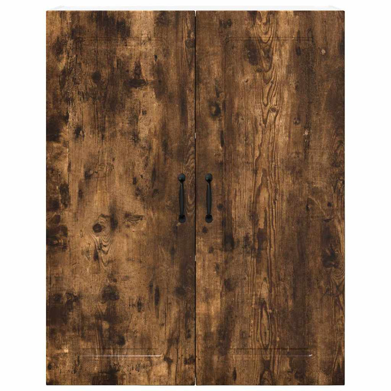 vidaXL Fali konyhaszekrény Füstölt tölgy 80 x 31 x 100 cm Faanyag