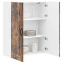 vidaXL Mosogatógép panel Kalmar Füstölt tölgy 80 x 31 x 100 cm Faanyag