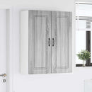 vidaXL Mosogatógép panel Kalmar Szürke Sonoma 80 x 31 x 100 cm Faanyag