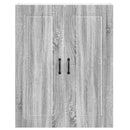 vidaXL Mosogatógép panel Kalmar Szürke Sonoma 80 x 31 x 100 cm Faanyag