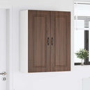 vidaXL Mosogatógép panel Kalmar Barna Tölgy 80 x 31 x 100 cm Faanyag