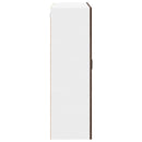 vidaXL Fali konyhaszekrény Barna Tölgy 80 x 31 x 100 cm Faanyag