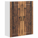vidaXL Mosogatógép panel Kalmar Öreg fa 80 x 31 x 100 cm Faanyag