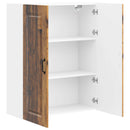 vidaXL Mosogatógép panel Kalmar Öreg fa 80 x 31 x 100 cm Faanyag
