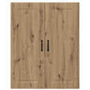 vidaXL Fali konyhaszekrény Artisan tölgy 80 x 31 x 100 cm Faanyag