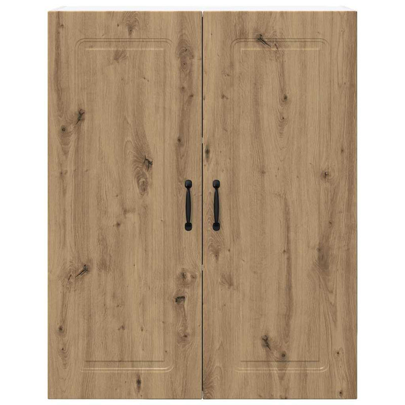 vidaXL Fali konyhaszekrény Artisan tölgy 80 x 31 x 100 cm Faanyag