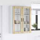 vidaXL Mosogatógép panel Kalmar Sonoma tölgy 80 x 31 x 100 cm Faanyag