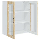 vidaXL Mosogatógép panel Kalmar Sonoma tölgy 80 x 31 x 100 cm Faanyag