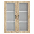vidaXL Mosogatógép panel Kalmar Sonoma tölgy 80 x 31 x 100 cm Faanyag