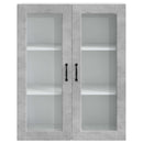 vidaXL Mosogatógép panel Kalmar Beton Szürke 80 x 31 x 100 cm Faanyag