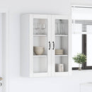 vidaXL Mosogatógép panel Kalmar Magas Fényű Fehér 80 x 31 x 100 cm