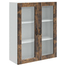 vidaXL Mosogatógép panel Kalmar Füstölt tölgy 80 x 31 x 100 cm Faanyag