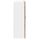 vidaXL Mosogatógép panel Kalmar Füstölt tölgy 80 x 31 x 100 cm Faanyag