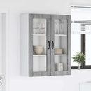 vidaXL Mosogatógép panel Kalmar Szürke Sonoma 80 x 31 x 100 cm Faanyag