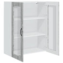 vidaXL Mosogatógép panel Kalmar Szürke Sonoma 80 x 31 x 100 cm Faanyag