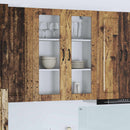 vidaXL Mosogatógép panel Kalmar Öreg fa 80 x 31 x 100 cm Faanyag