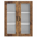 vidaXL Mosogatógép panel Kalmar Öreg fa 80 x 31 x 100 cm Faanyag