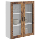 vidaXL Mosogatógép panel Kalmar Öreg fa 80 x 31 x 100 cm Faanyag