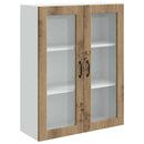 vidaXL Mosogatógép panel Kalmar Artisan tölgy 80 x 31 x 100 cm Faanyag