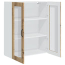 vidaXL Mosogatógép panel Kalmar Artisan tölgy 80 x 31 x 100 cm Faanyag