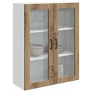 vidaXL Mosogatógép panel Kalmar Artisan tölgy 80 x 31 x 100 cm Faanyag