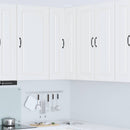 vidaXL Mosogatógép panel Kalmar Fehér 57 x 57 x 100 cm Faanyag