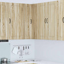 vidaXL Mosogatógép panel Kalmar Sonoma tölgy 57 x 57 x 100 cm Faanyag