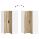 vidaXL Mosogatógép panel Kalmar Sonoma tölgy 57 x 57 x 100 cm Faanyag