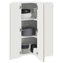 vidaXL Mosogatógép panel Kalmar Sonoma tölgy 57 x 57 x 100 cm Faanyag