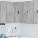 vidaXL Mosogatógép panel Kalmar Beton Szürke 57 x 57 x 100 cm Faanyag