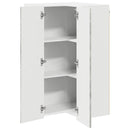 vidaXL Mosogatógép panel Kalmar Beton Szürke 57 x 57 x 100 cm Faanyag
