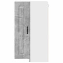 vidaXL Mosogatógép panel Kalmar Beton Szürke 57 x 57 x 100 cm Faanyag