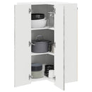 vidaXL Mosogatógép panel Kalmar Beton Szürke 57 x 57 x 100 cm Faanyag