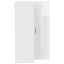 vidaXL Mosogatógép panel Kalmar Magas Fényű Fehér 57 x 57 x 100 cm