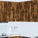 vidaXL Fali konyhaszekrény Füstölt tölgy 57 x 57 x 100 cm Faanyag