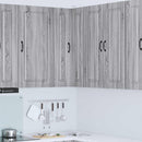 vidaXL Mosogatógép panel Kalmar Szürke Sonoma 57 x 57 x 100 cm Faanyag