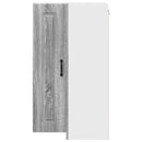 vidaXL Mosogatógép panel Kalmar Szürke Sonoma 57 x 57 x 100 cm Faanyag