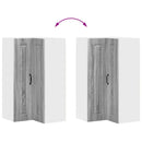 vidaXL Mosogatógép panel Kalmar Szürke Sonoma 57 x 57 x 100 cm Faanyag