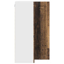 vidaXL Mosogatógép panel Kalmar Öreg fa 57 x 57 x 100 cm Faanyag