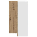 vidaXL Fali konyhaszekrény Artisan tölgy 57 x 57 x 100 cm Faanyag