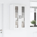 vidaXL Fali konyhaszekrény polcokkal Fehér 60 x 31 x 100 cm Faanyag