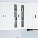 vidaXL Mosogatógép panel Kalmar Fehér 60 x 31 x 100 cm Faanyag
