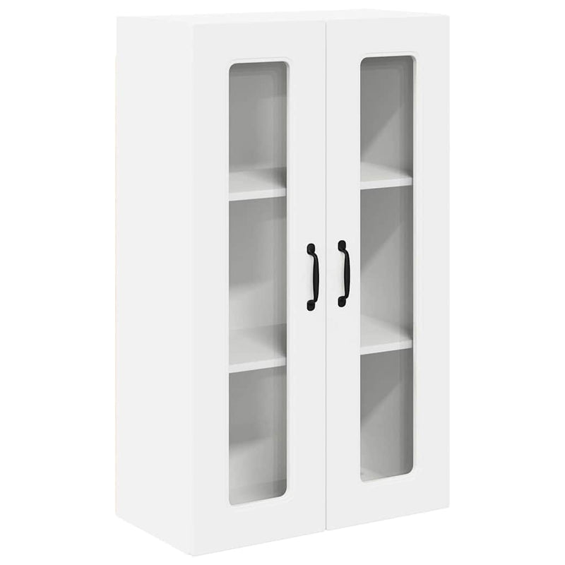 vidaXL Fali konyhaszekrény polcokkal Fehér 60 x 31 x 100 cm Faanyag