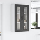 vidaXL Mosogatógép panel Kalmar Fekete 60 x 31 x 100 cm Faanyag