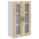 vidaXL Mosogatógép panel Kalmar Sonoma tölgy 60 x 31 x 100 cm Faanyag